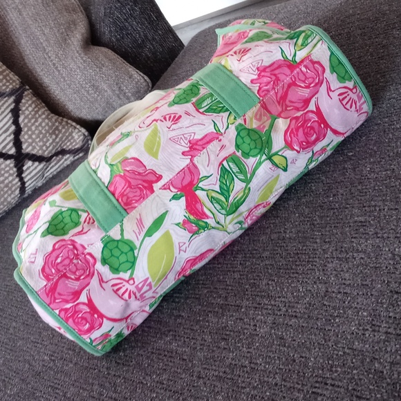 🌺RARE Lilly Pulitzer🌺 - Delta Zeta Zip Top Tote - Picture 9 of 16